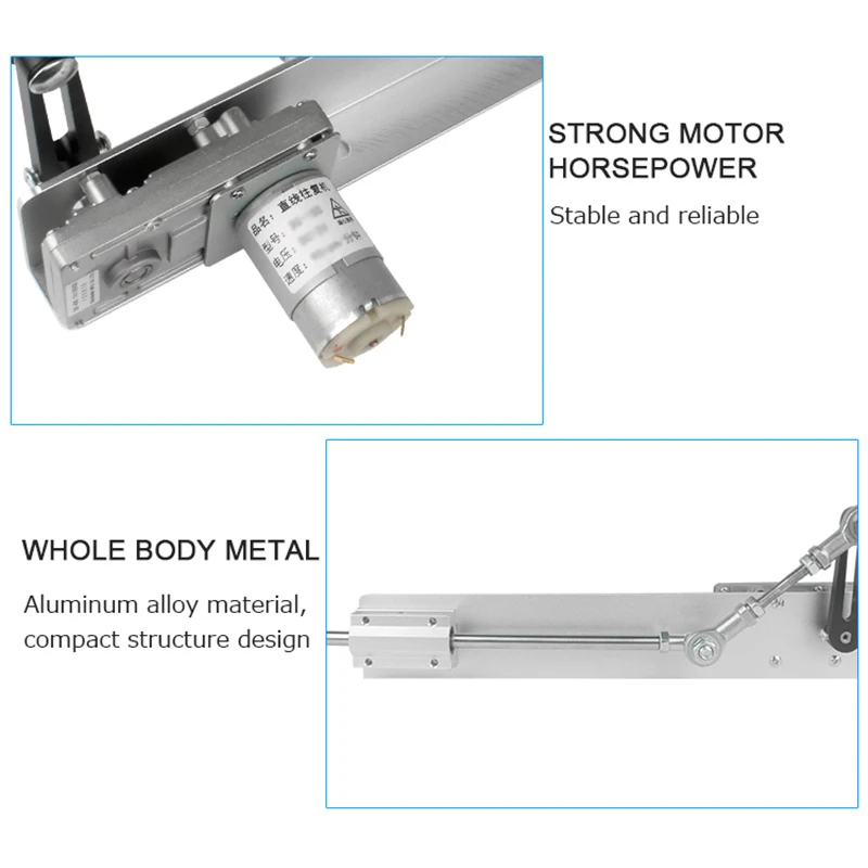 2-8CM/3-15CM Stroke Telescopic Sex Machine With Suction Cup+Speed Controller DC 24V Reciprocating Linear Actuator