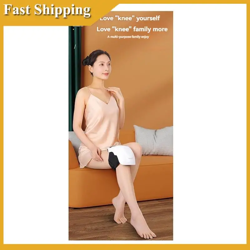 Knee Massager Thermal Massager Vibration Physiotherapy Instrument Wearable Knee Massage Automatic Massager-A02P