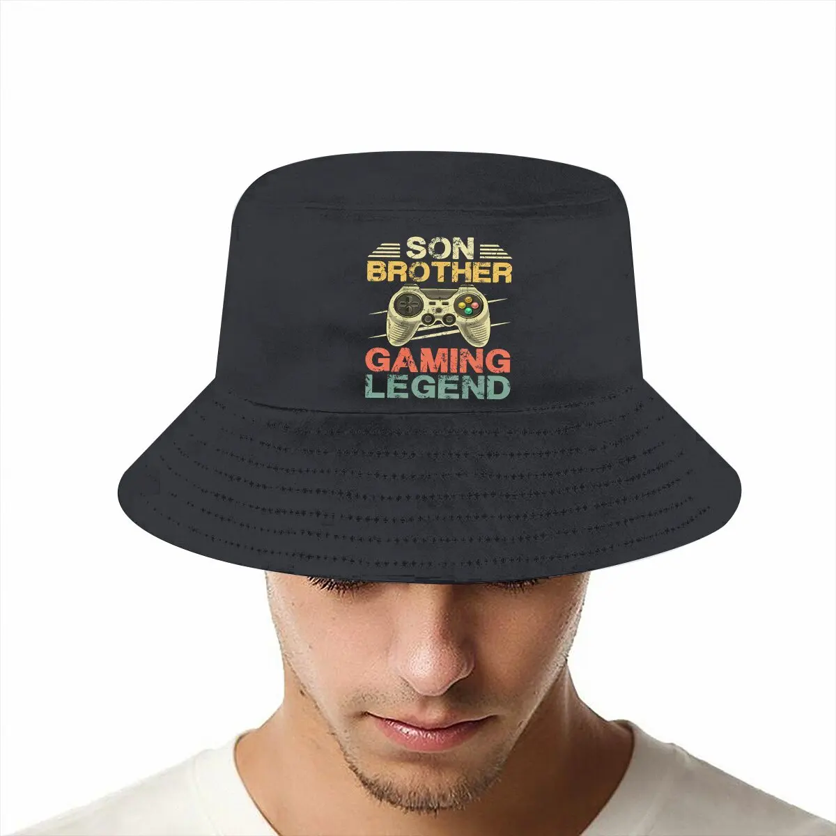 Teenage Boys 8-12 Year Unisex Bucket Hats Old School Video Game Hip Hop  Fishing Sun Cap Fashion Style Designed
