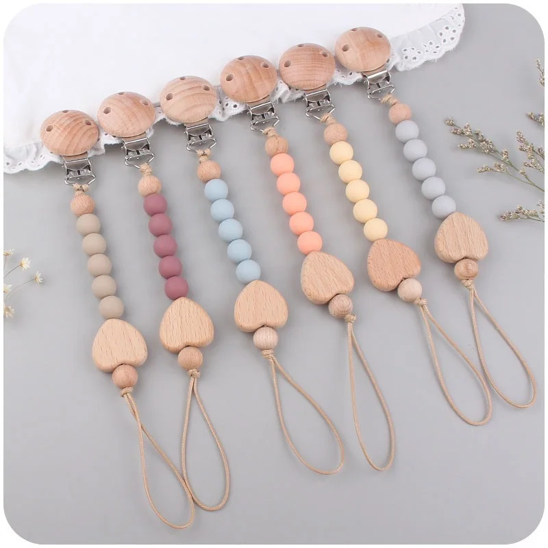 Pacifier Chain Pacifier Clips Teethers Toy Dummy Holder Nipple