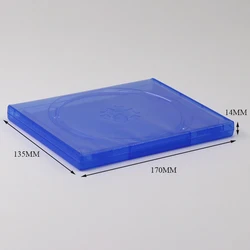 Enhanced Blue Game Case for CD Disc Storage - Premium Upgrade Version (Blue)