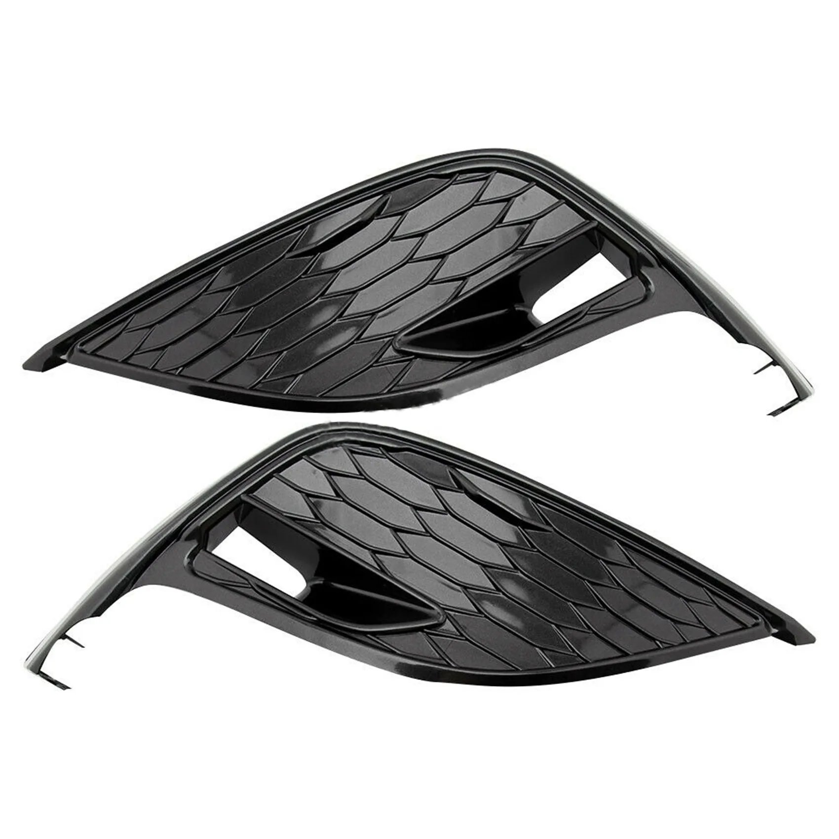 

2Pcs Car Front Bumper Fog Light Grille Cover Fog Light Cover Trim for Toyota Camry SE/SE HYBRID/XSE/XSE HYBRID 2021-2022