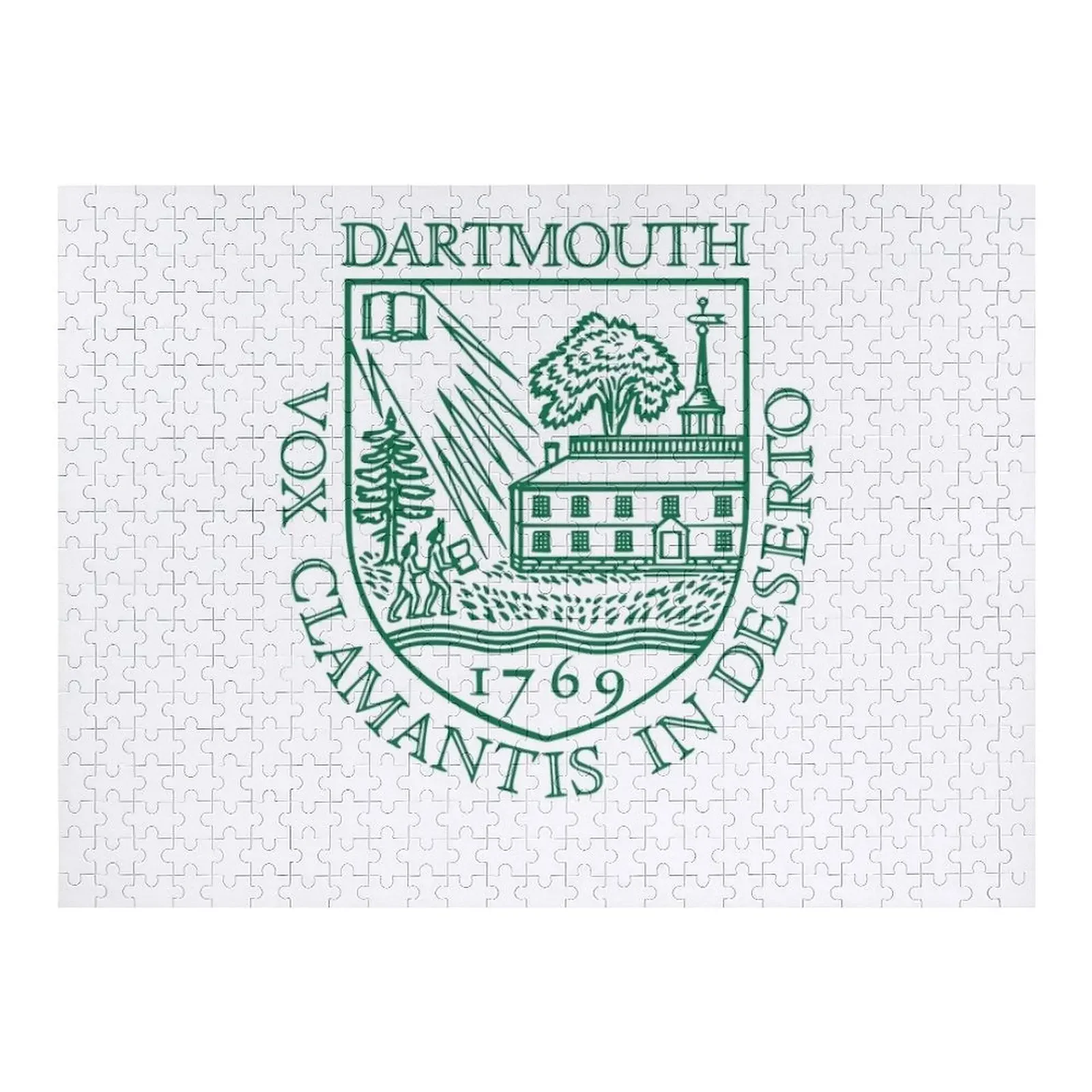 

Dartmouth Logo Jigsaw Puzzle Custom Child Personalized Name Puzzle