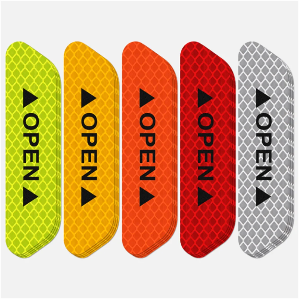 Car Door Opening Safety Warning Sticker For Mclaren Mp4-12C X-1 650S 540C P1 12C