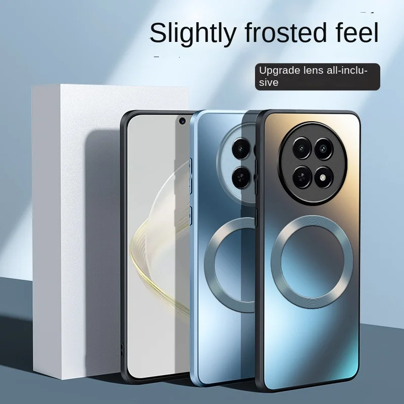 Enhanced Protective Hard Matte Case with Magnetic Wireless Charging