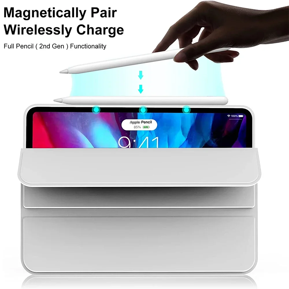Premium Magnetic Tri-Fold Tablet Case