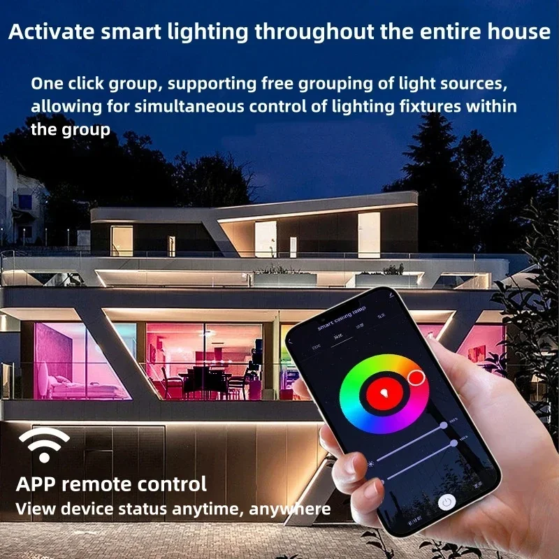 LED Intelligent Ceiling Light Tuya WiFi RGB Dimmable Alexa Voice Controlled Google Home Living Room Bedroom Indoor Lighting