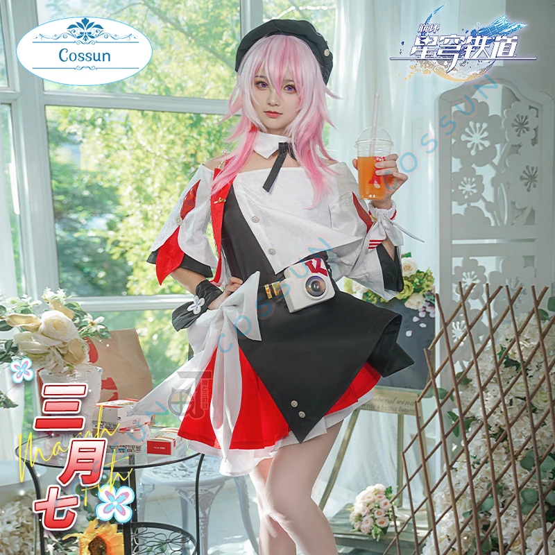 

Game Honkai:Star Rail KFC Linkage March 7th Cosplay Costume Halloween outfits Women New Suit Uniform