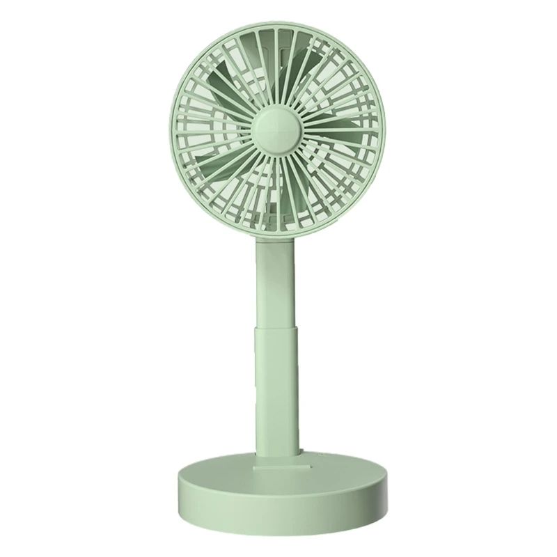 

Foldable Table Fan 3 Speeds Portable USB Small Fan Phone Holder Outdoor Cooling Fan Summer Gift for Family Friend