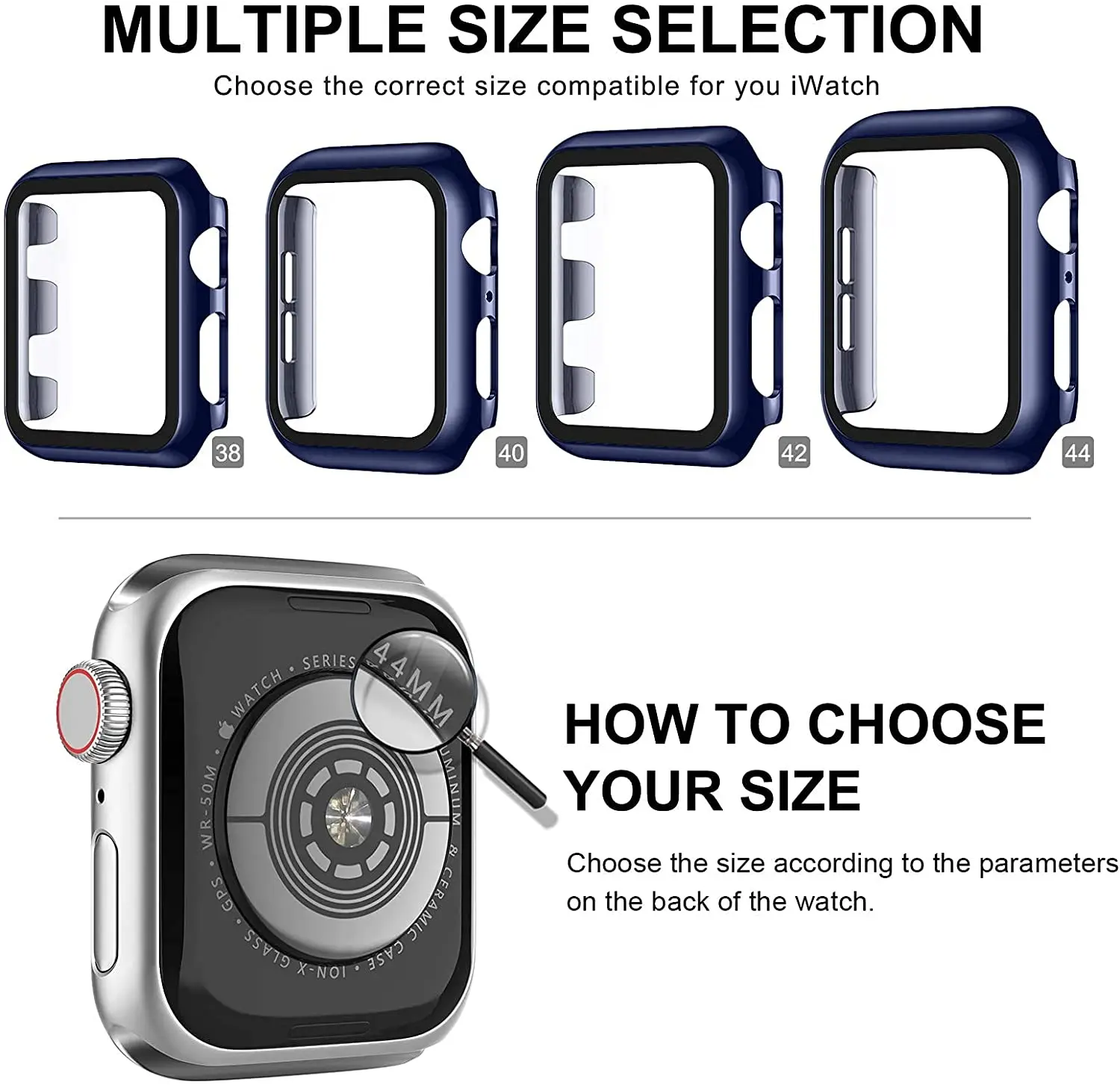 Premium Screen Protector Case with Tempered Glass