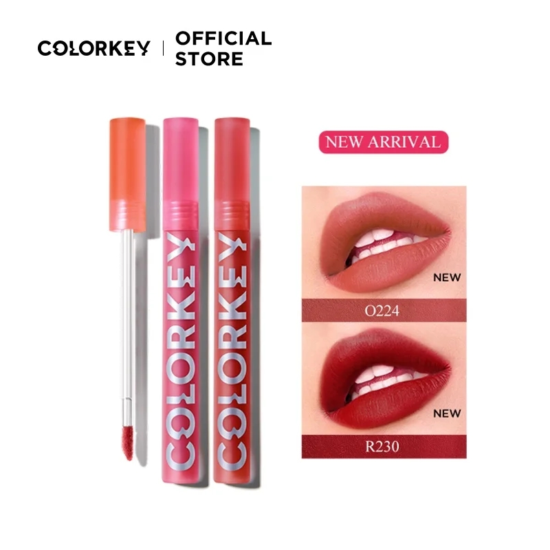 

Colorkey Velvet Matte Lip Gloss 2.0 Upgraded Version Long Lasting Moisturizing Liquid Lipstick 1.7g