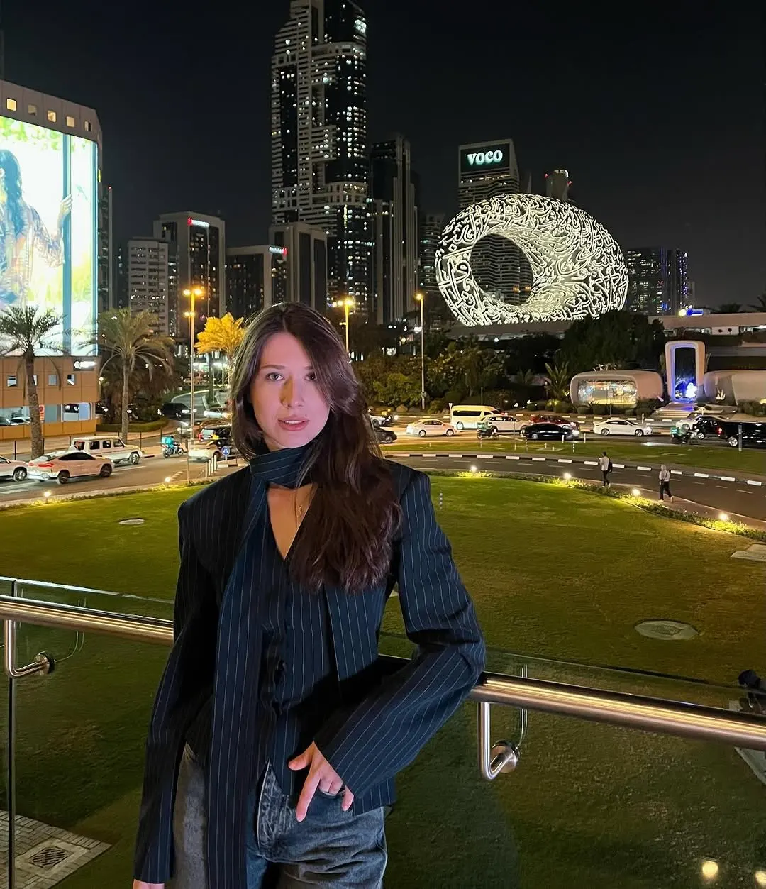 Vintage Striped Blazer Women's Lace-Up V-Neck Tailored Coat photo review