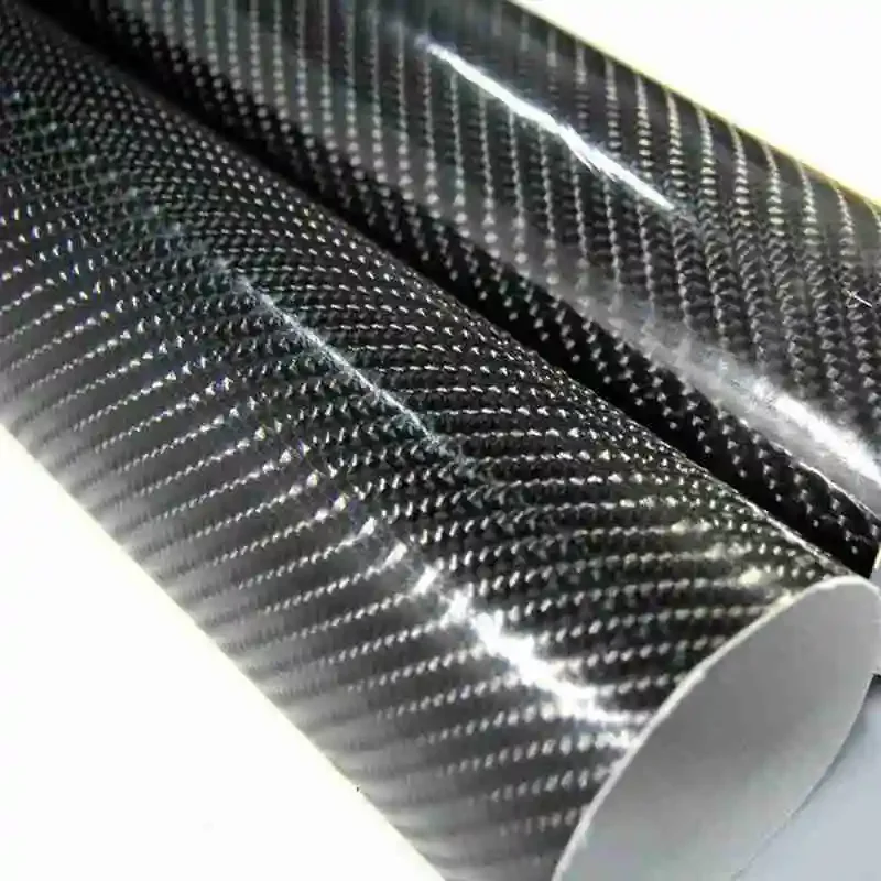 Auto aufkleber 7d glänzende Kohle faser Vinyl folie Intrior Wrap Aufkleber Film aufkleber Abziehbilder Zubehör
