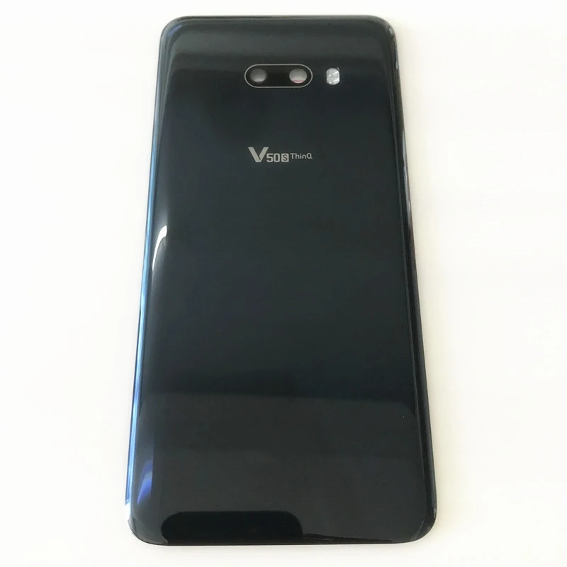 

Оригинальный стеклянный чехол для LG V50S ThinQ 5G, задняя крышка аккумулятора, задняя панель, запасные части V50S ThinQ, корпус