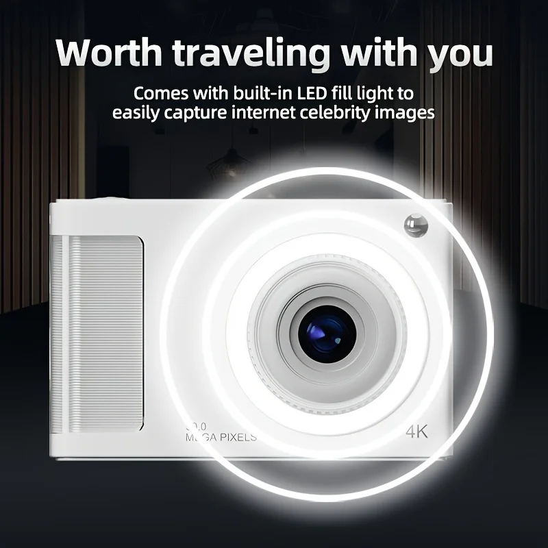 Digital Camera For Students 4k Hd Autofocus Photography Camera_voghion.com