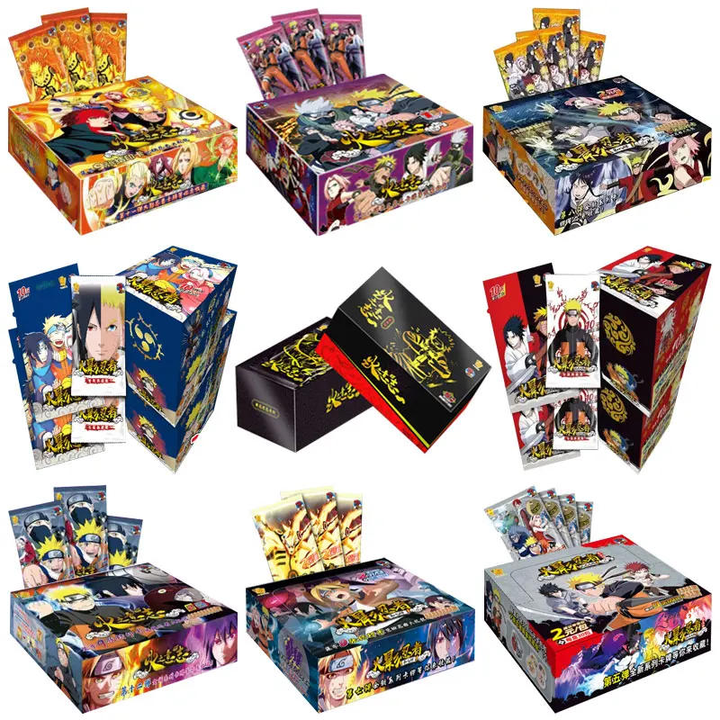 2024 Più Nuovo Little Dino Hy-1801 Naruto Collection Card Sasuke Sakura Hinata Booster Box Acg Ccg Tcg Doujin Giocattoli E Hobby Regalo