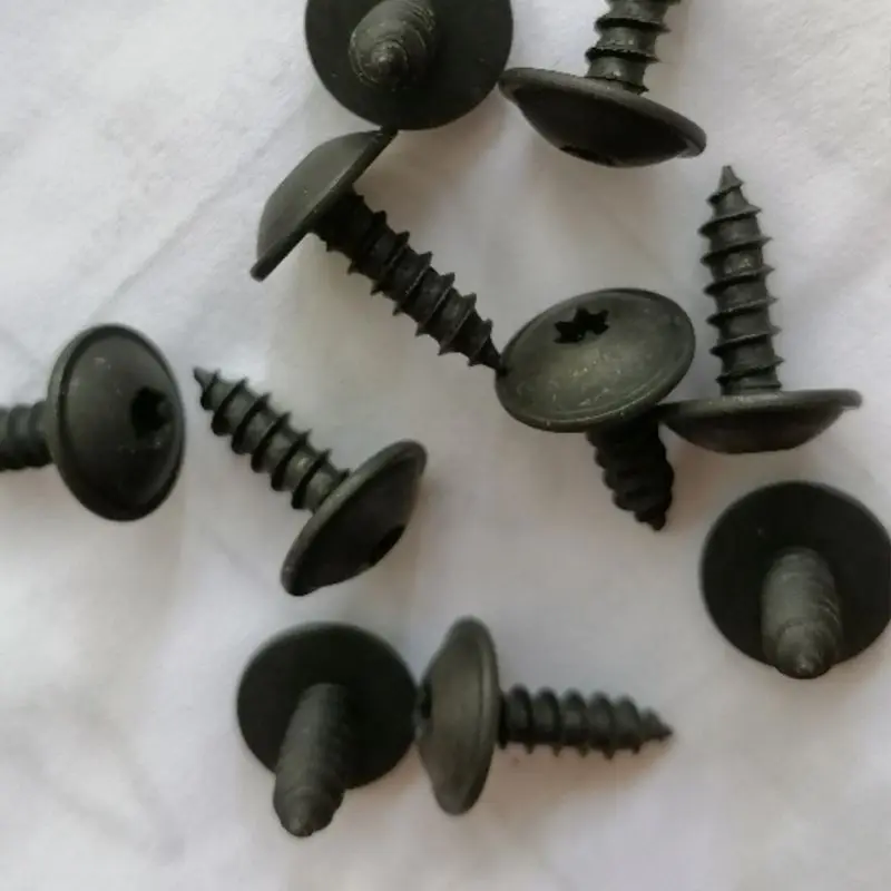 Auto Fasteners 10Pcs Self-tapping Screws Durable Vehicle Repair For Golf For Passat N90974701