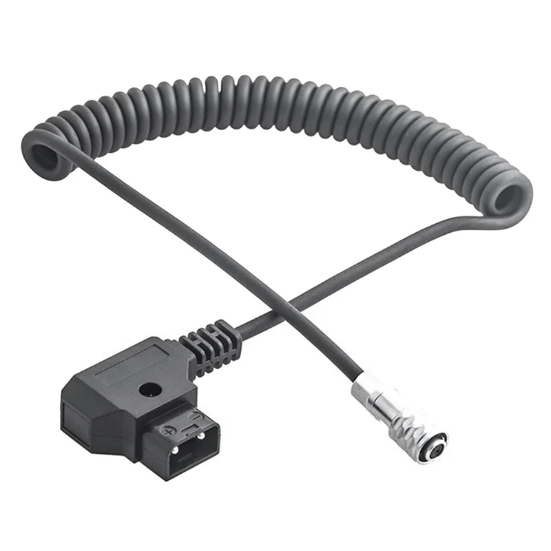 A73E-D-Tap to BMPCC 4K 6K Spring Power Supply Cable for Blackmagic Pocket Cinema Camera 4K for Sony V Mount Battery