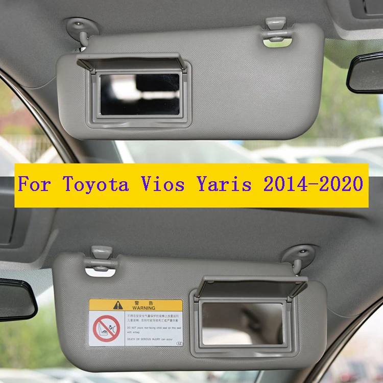 For Toyota Vios Yaris 20142020 Car Front Left / Right Sun Visor Panel