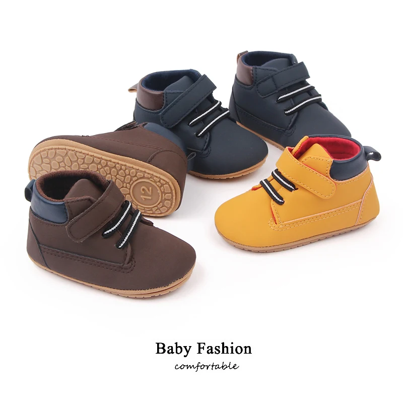 Baby Martin Boots Casual Outdoor Walking Shoes Non-slip for Toddler Boys and Girls