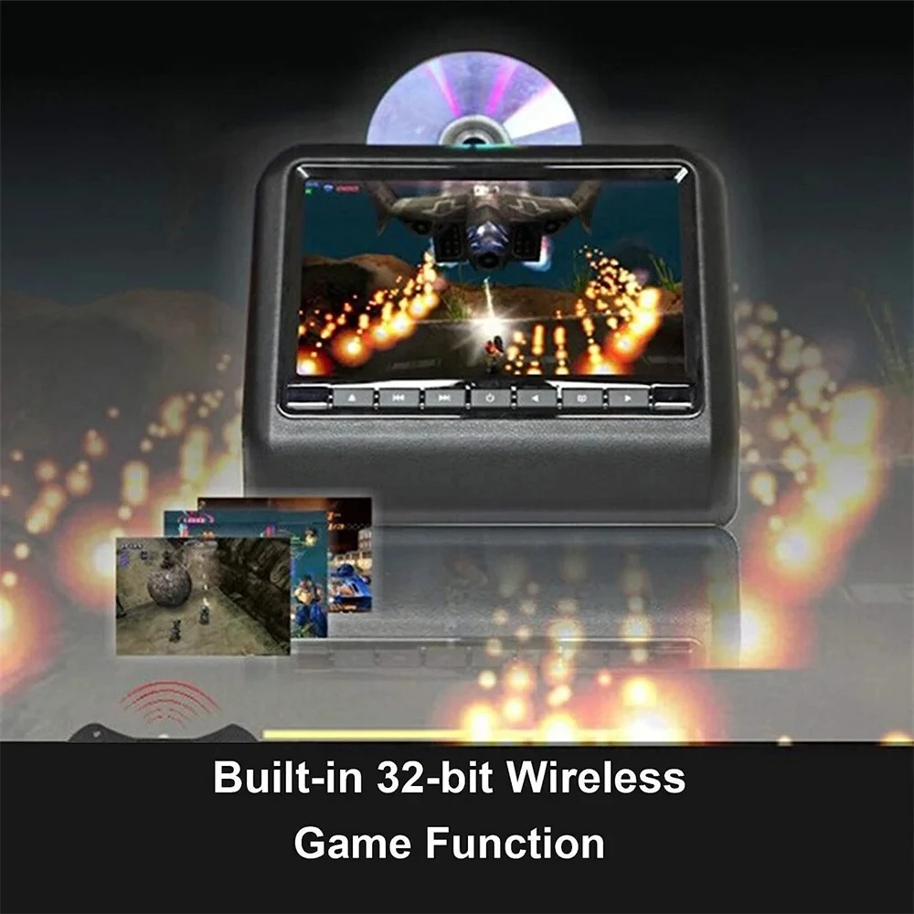 LCD ÷  ӿ FM ۽ű DVD ÷̾ , īƮ  巹Ʈ, mp3, mp4 Ƽ̵ ÷̾, 9 ġ