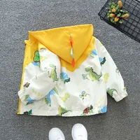 Dino Regenjacke mit Kapuze