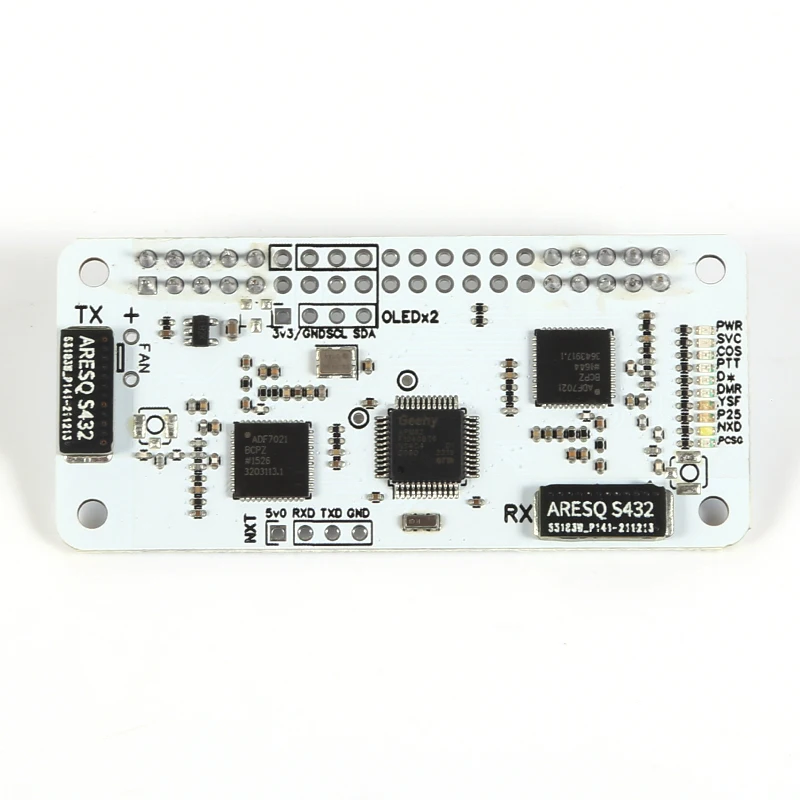 ÷ MMDVM ֽ  UHF VHF OLED 2.2 ġ LCD ÷ ̽,  P25 DMR YSF,    W 2W 3B + 4B +
