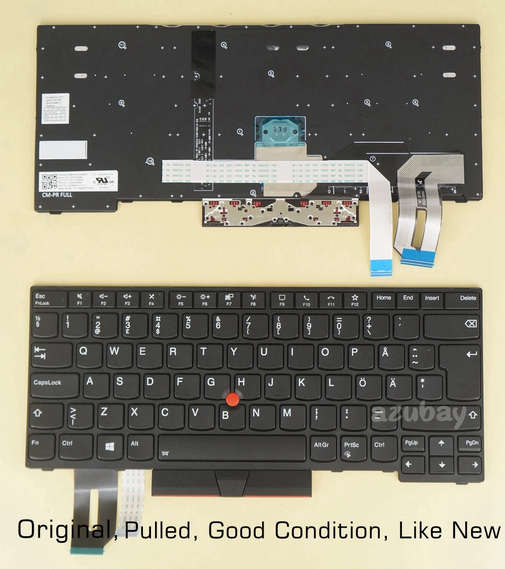 Lenovo ThinkPad Toetsenbord voor T14 Gen 3, T14 Gen 4, P14s Gen 3, P14