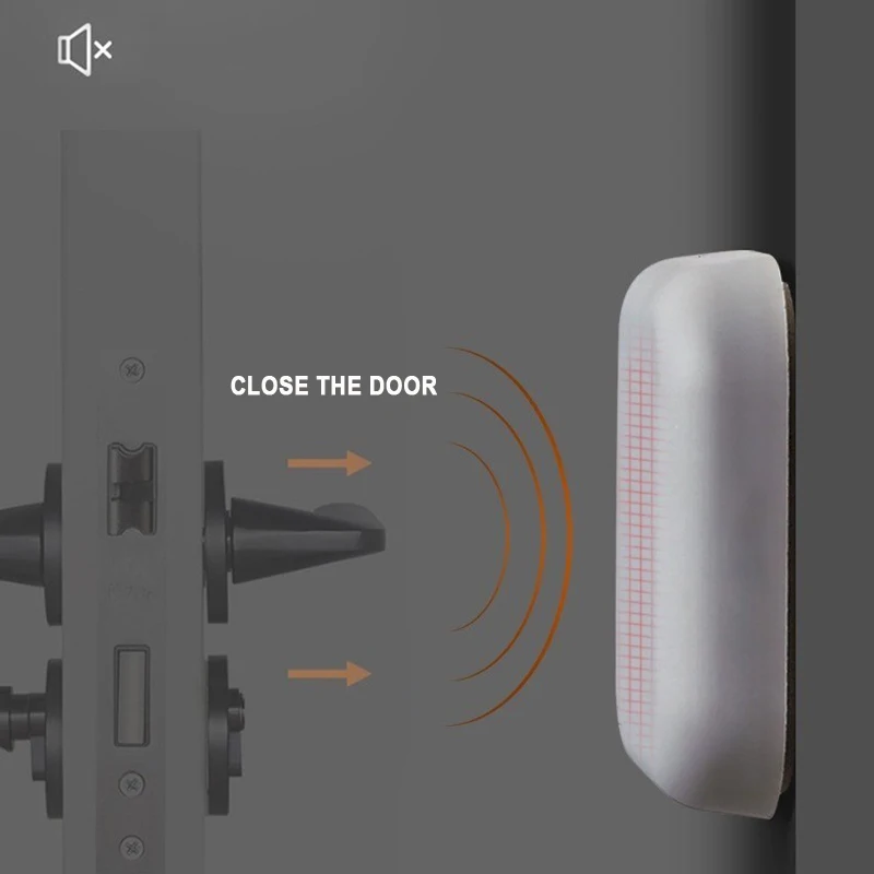 BUTEE DE PORTE - BUTOIR,WHITE--Housse De Protection En Silicone Pour