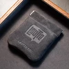 LAUTIE Fingertip Gyro Cowhide Storage Bag EDC Outdoor Portable Key Case Gift Headphone Bag 4