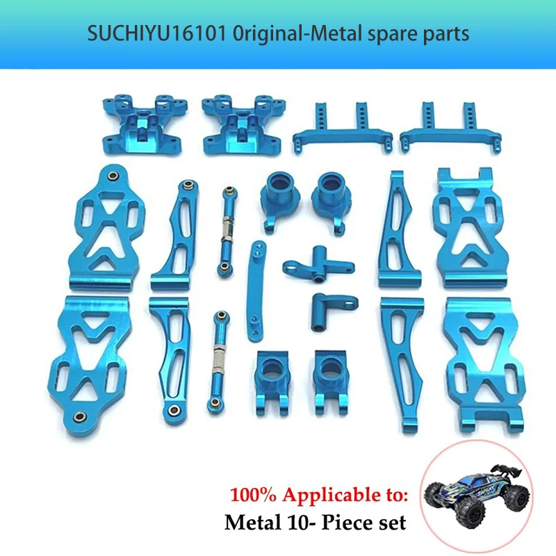 SCY 16101 PRO 16102 PRO RC Automotive Parts Turning Shaft Gear Bearing Pull Rod Steering Cup Swing Arm Motor Tire Screws 4