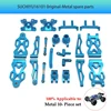 SCY 16101 PRO 16102 PRO RC Automotive Parts Turning Shaft Gear Bearing Pull Rod Steering Cup Swing Arm Motor Tire Screws 4