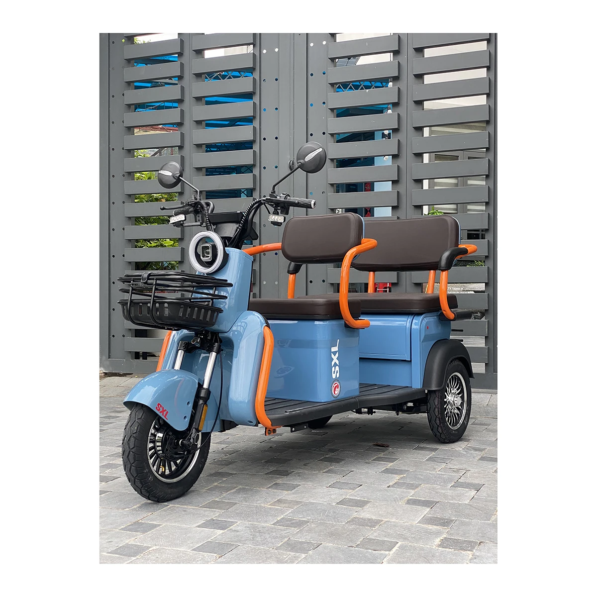 Custom Production Line Passenger De Transport D Eau Toddler Push Three Wheeler Canopy 360 Rotation Baby Electric Tricycle