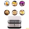 Space Saving Eggs Boiler 200W Automatic Cooker 6 Eggs Capacity Electric Steamer Multi Functional Kitchen Appliance 2