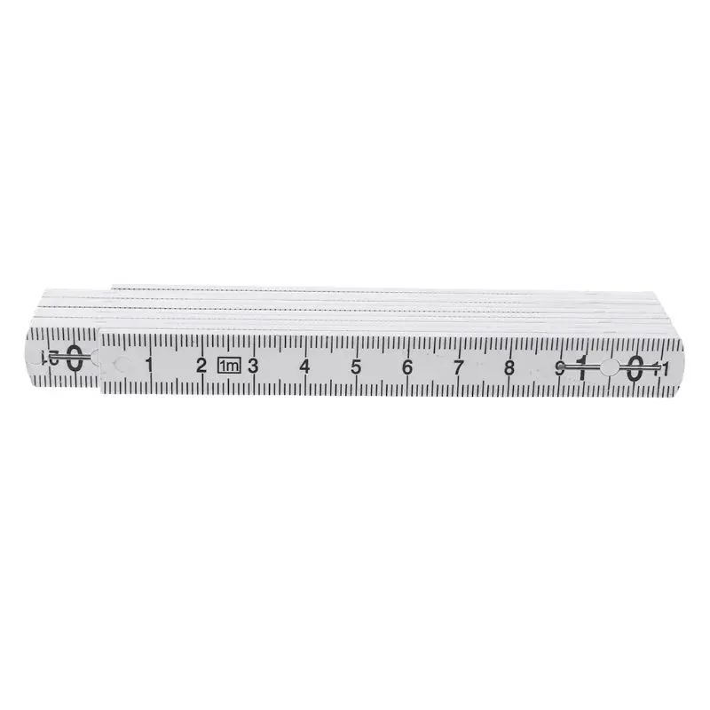 Folding Ruler Measuring Stick with Locking Joints - Woodworking Tool