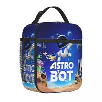 Astro Bot Merch Insulated Lunch Bags For Picnic Food Storage Bag Portable Thermal Cooler Bento Box 2