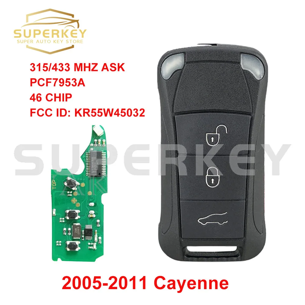 Superkey Keyless Entry Smart Flip Remote 433 315 Mhz Car Key Fob For