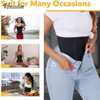 Vensslim XS-3XL corps Shaper taille formateur ceinture femmes perte de poids réduire ventre tondeuse Corset réglable entraînement ceinture Shapewear 5