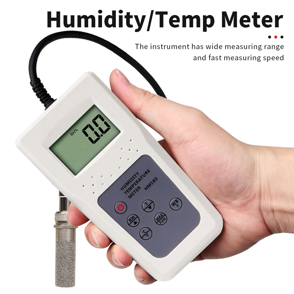HM580 Digital Gas Temperature And Humidity Meter