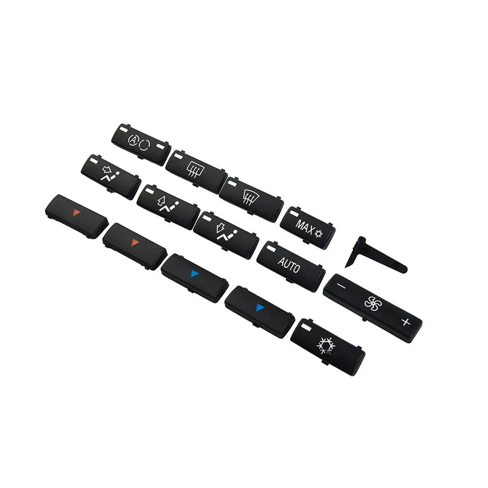 BMW X5, E53, E39, Ac, 실내 보호대 스위치, 자동 블랙 단추, 자동차 커버 세트, 14 개 액세서리