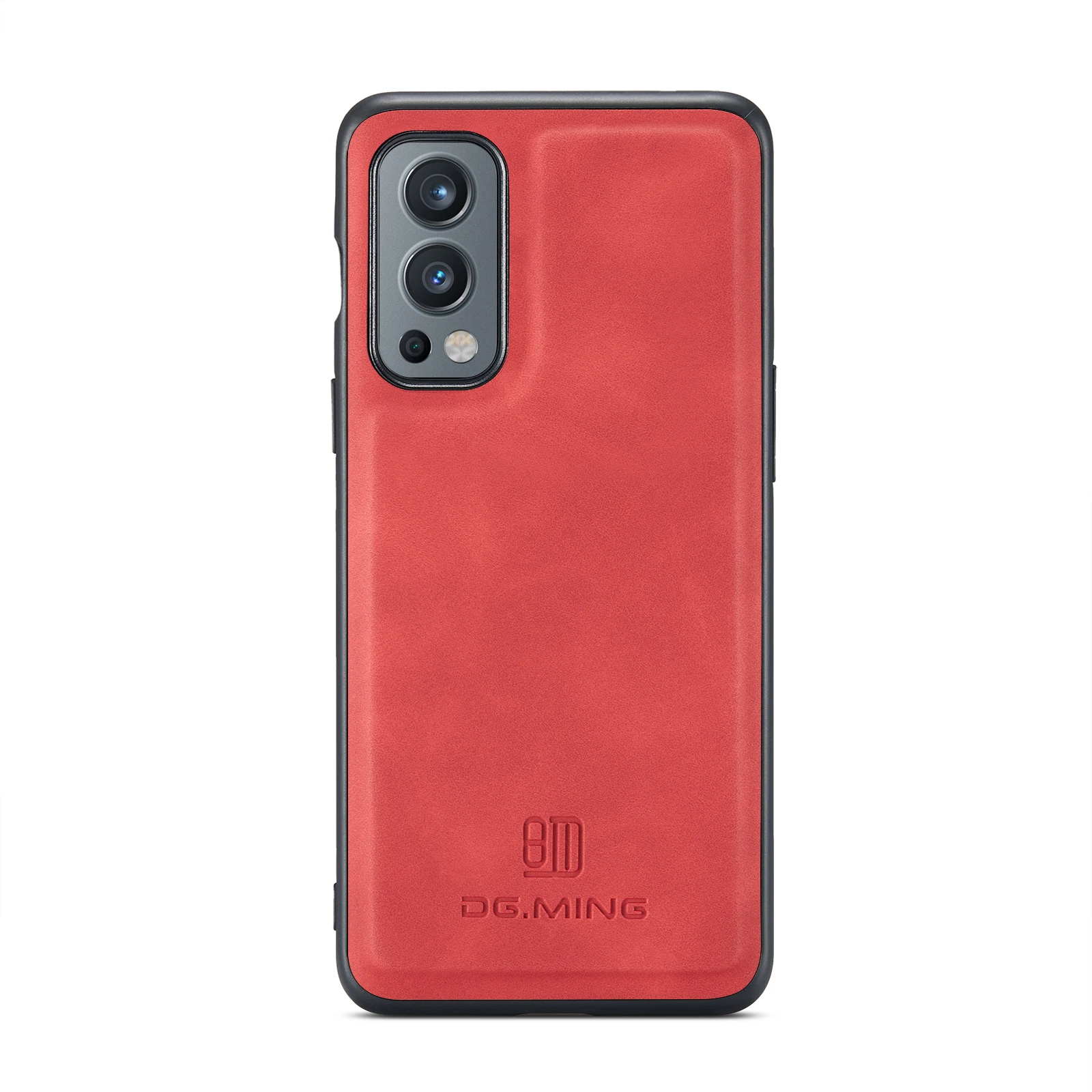 DG MING Strong Magnetic Retro Leather Phone Case Cover