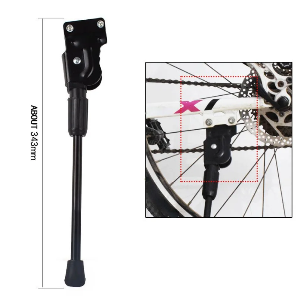 Universal Einstellbar MTB Bike Radfahren Parkplatz Kick Steht Bein Rack Brace Mount Seite Unterstützung Fahrrad Radfahren Teile Zubehör — изображение 6