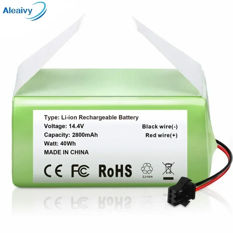 

14.4v 2800mAh Replacement Battery Compatible with Ecovacs Deebot N79 n79S DN622 & Eufy RoboVac 11,11S,12,15C,15T,35C,G10 Hybrid