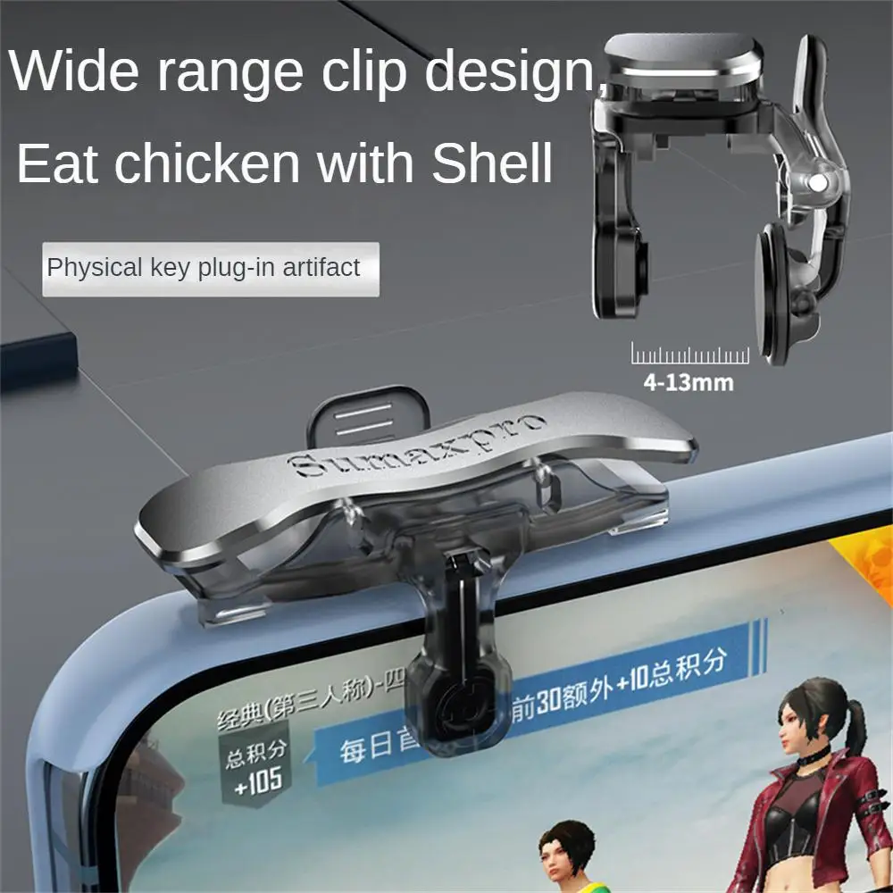 Mobile Gaming Controller Compatible With Pubg Mobile/Fortnitee Mobile/Call Of Duty Mobile, Sensitive Aim Trigger