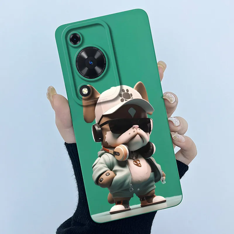 Cute Cartoon Bumper Slim Matte Silicone Protective Phone Case