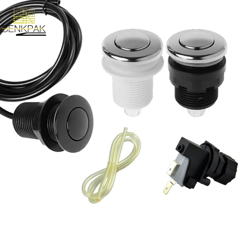 On/Off Push Button Switch Jetted Jet Bath Hot Tub Spa Hose Air Pool