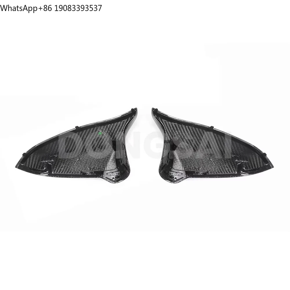 BMW M3 M4 2014-2022용 RHD F8x OEM 스타일 드라이 카본 파이버 미러 캡