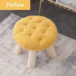 Floral Multi - Purpose Accent Stool (Yellow)