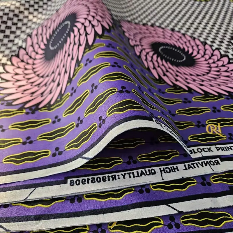 Item No.C4-3 Choose block print fabric african cotton waxed fabric