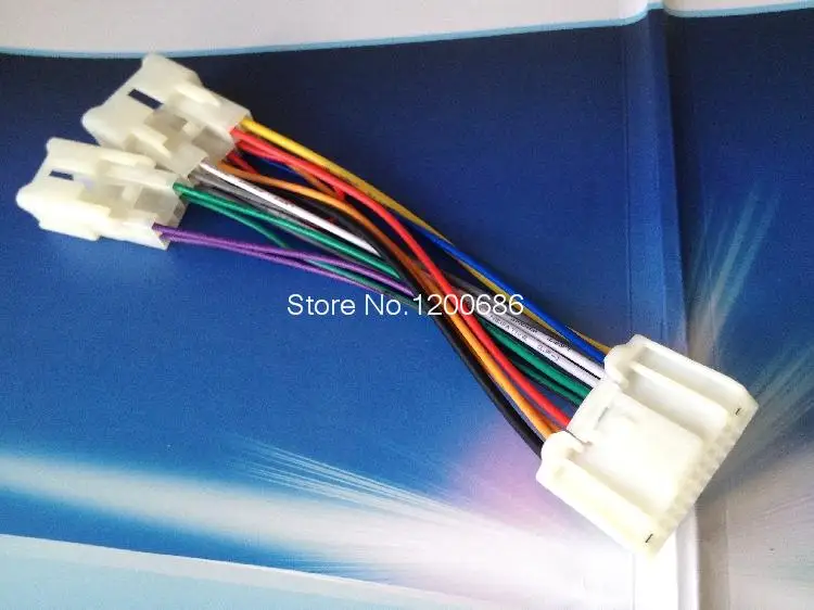 

small screen XVCD wire harness for Color forest Subaru Thai disc 6 TOYOTA corolla Vios lossless line modification